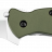 Складной полуавтоматический нож Kershaw Scallion Olive 1620OL - Складной полуавтоматический нож Kershaw Scallion Olive 1620OL