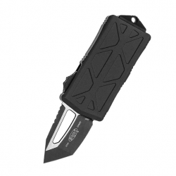 Автоматический выкидной нож-зажим для купюр Microtech Exocet T/E 158-1T