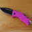 Складной нож Cold Steel Micro Recon 1 Spear Point Pink 27TDSP - Складной нож Cold Steel Micro Recon 1 Spear Point Pink 27TDSP