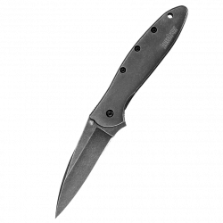 Складной полуавтоматический нож Kershaw Leek BlackWash 1660BLKW