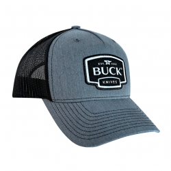 Бейсболка Buck Gray Trucker Logo Patch 89142