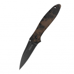 Складной полуавтоматический нож Kershaw Leek Digital Brown Camo 1660DEB